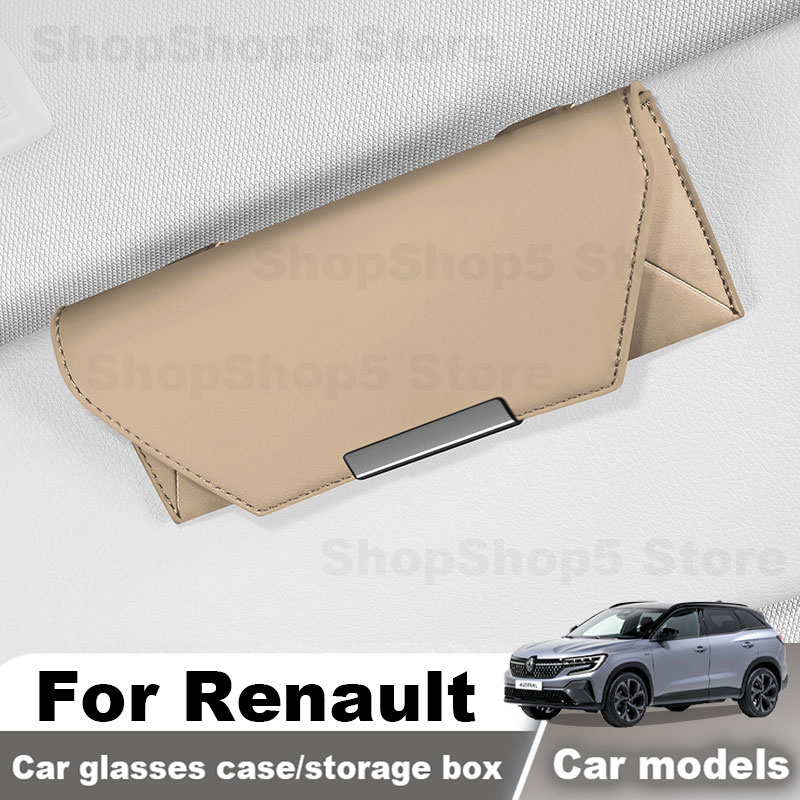 New Car Glasses Case For Renau - Tech Accessories Storage 评论和价格