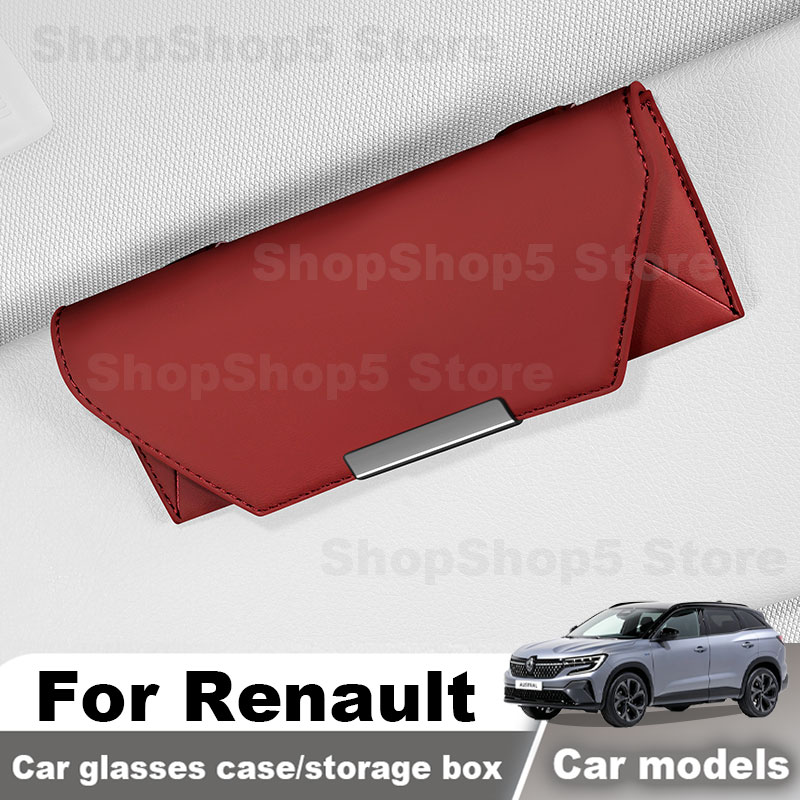 New Car Glasses Case For Renau - Tech Accessories Storage 评论和价格