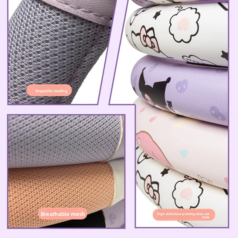 Kuromi Car Steering Wheel Cove - Kawaii Tech Accessories 评论和价格