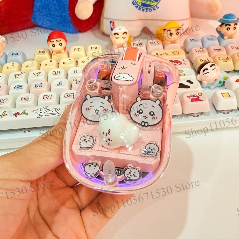 Kawaii Chiikawa Pink Transpare - Kawaii Tech Accessories 评论和价格